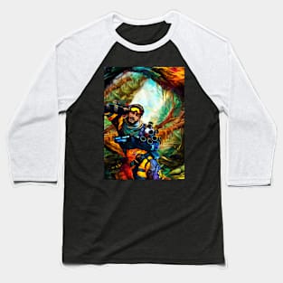 Colorful Mirage Baseball T-Shirt